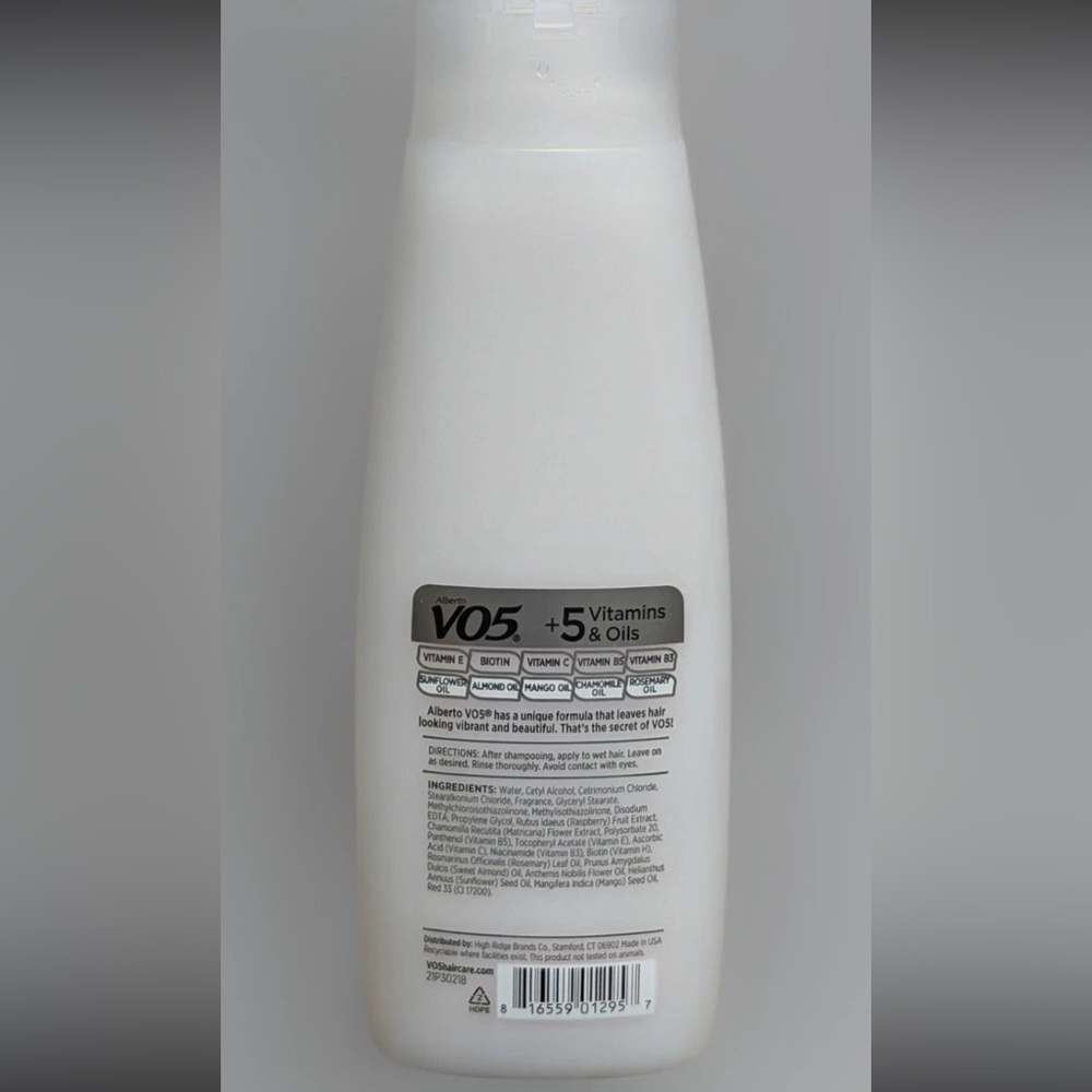 Alberto V05 Sun Kissed Raspberry Chamomile Flower Conditioner 12.5oz (Pack of 3) - Picture 2 of 4